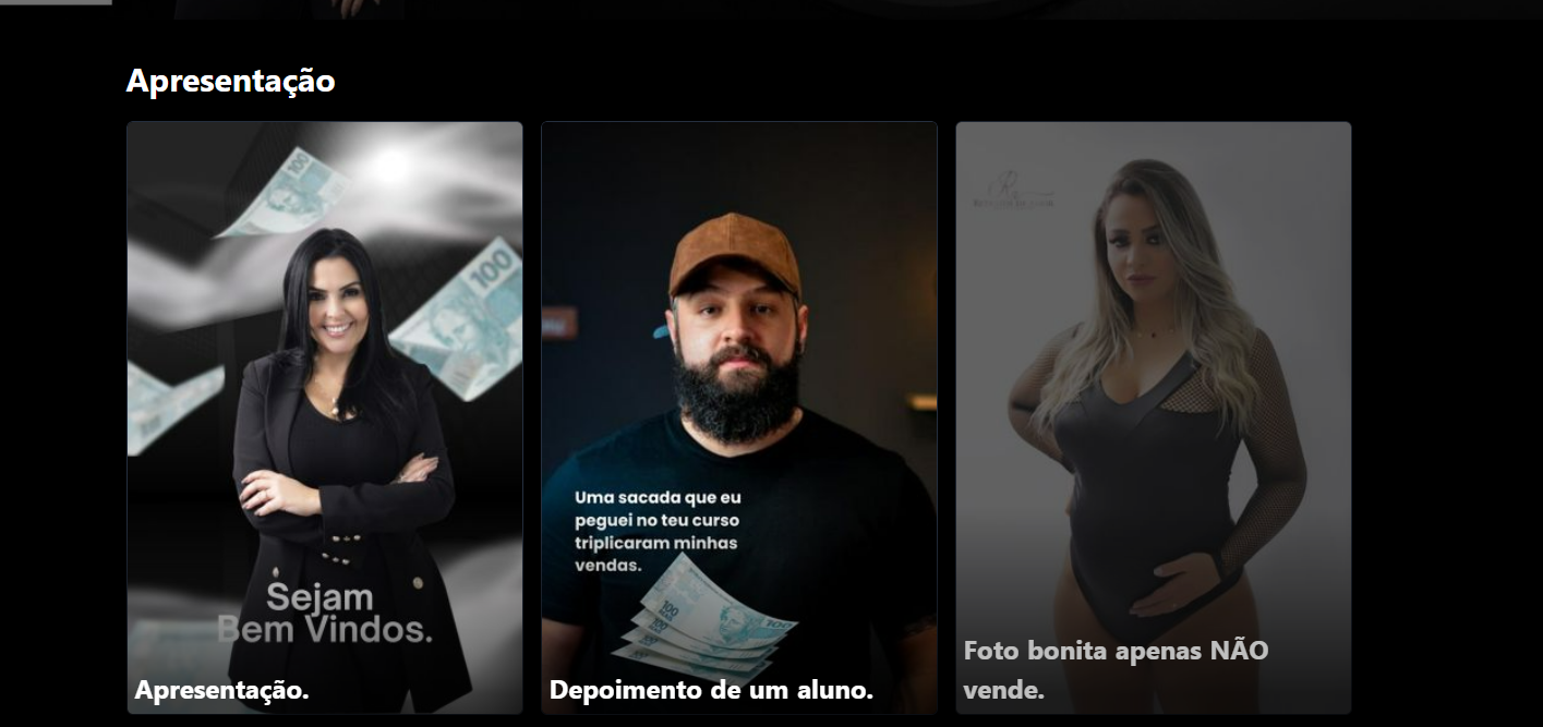 Conteúdo do curso