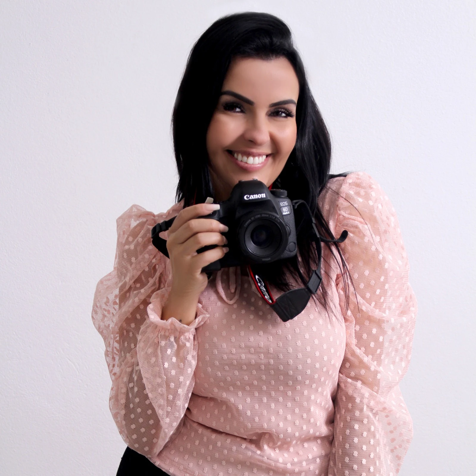 Vanessa fotografando